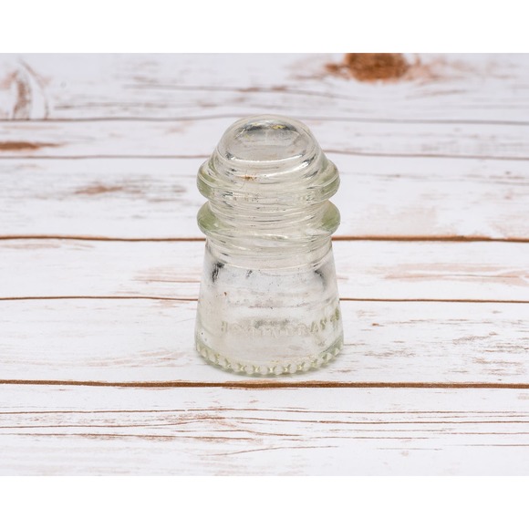 4 Vintage Glass Hemingray Railroad Telephone Insulators - Picture 3 of 14